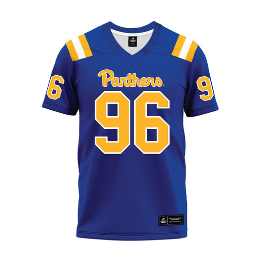 Pittsburgh - NCAA Football : Nick James - Blue Premium Football Jersey-0