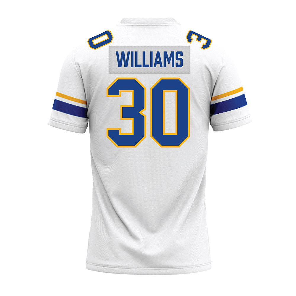 Pittsburgh - NCAA Football : Caleb Williams - White Premium Football Jersey-1