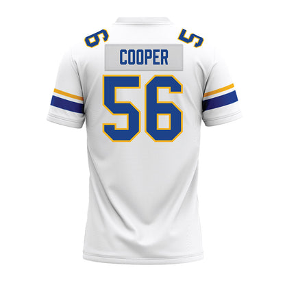 Pittsburgh - NCAA Football : Lyndon Cooper - White Premium Football Jersey-1