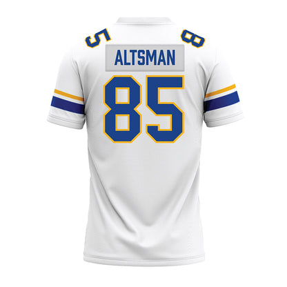 Pittsburgh - NCAA Football : Josh Altsman - White Premium Football Jersey-1