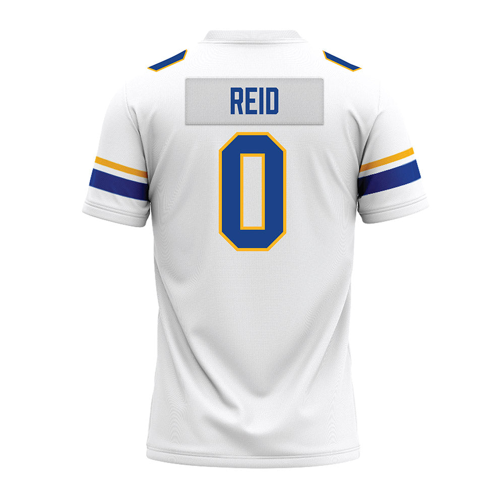 Pittsburgh - NCAA Football : Desmond Reid - White Premium Football Jersey-1