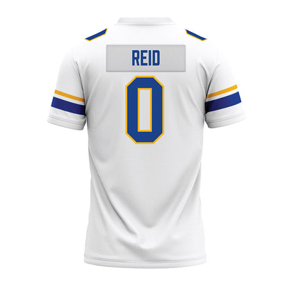 Pittsburgh - NCAA Football : Desmond Reid - White Premium Football Jersey-1