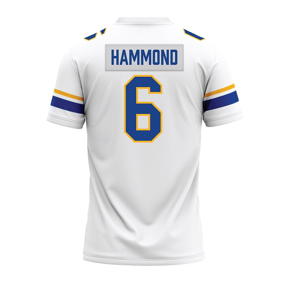 Pittsburgh - NCAA Football : Rodney Hammond - White Premium Football Jersey-1