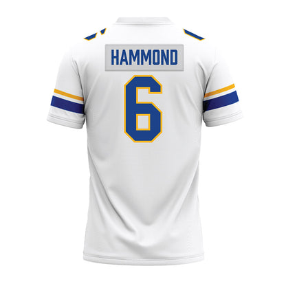 Pittsburgh - NCAA Football : Rodney Hammond - White Premium Football Jersey-1