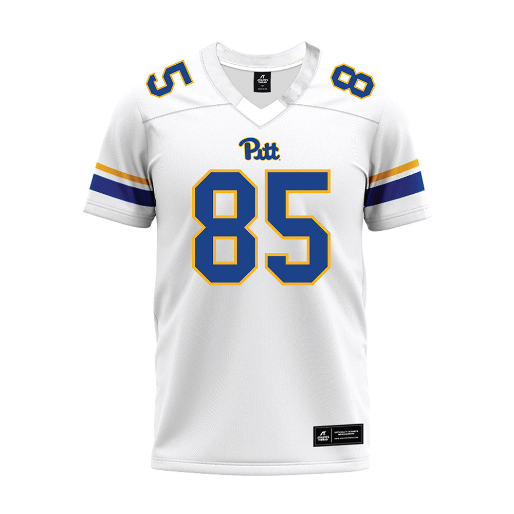 Pittsburgh - NCAA Football : Josh Altsman - White Premium Football Jersey-0