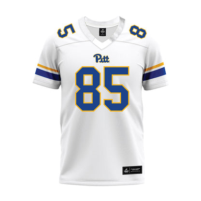 Pittsburgh - NCAA Football : Josh Altsman - White Premium Football Jersey-0