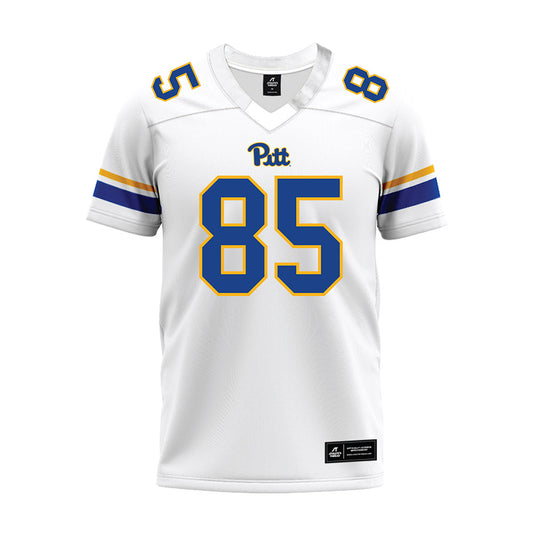 Pittsburgh - NCAA Football : Josh Altsman - White Premium Football Jersey-0