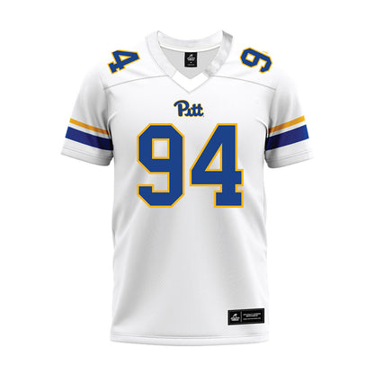 Pittsburgh - NCAA Football : Samuel Carpenter - White Premium Football Jersey-0