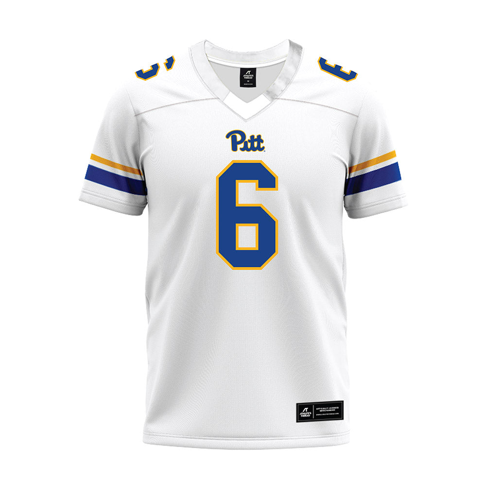 Pittsburgh - NCAA Football : Rodney Hammond - White Premium Football Jersey-0