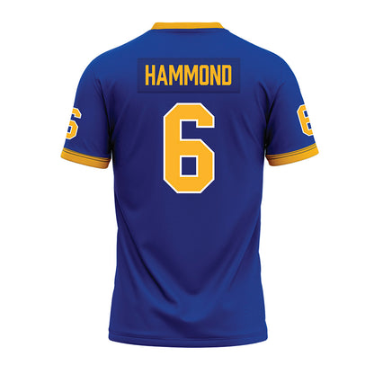  - NCAA Football : Rodney Hammond - Blue Premium Football Jersey-1