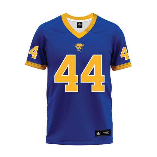 Pittsburgh - NCAA Football : Jimmy Scott - Blue Premium Football Jersey-0