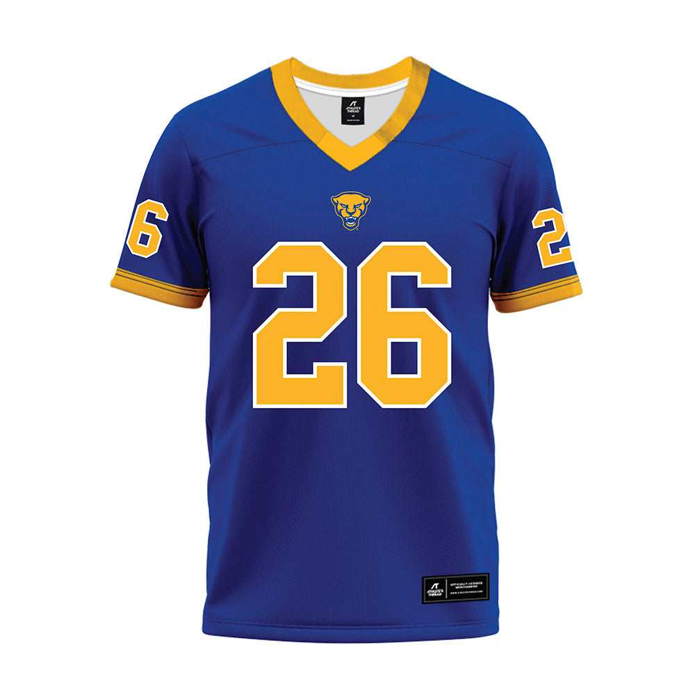 Pittsburgh - NCAA Football : Allen Bryant - Blue Premium Football Jersey-0