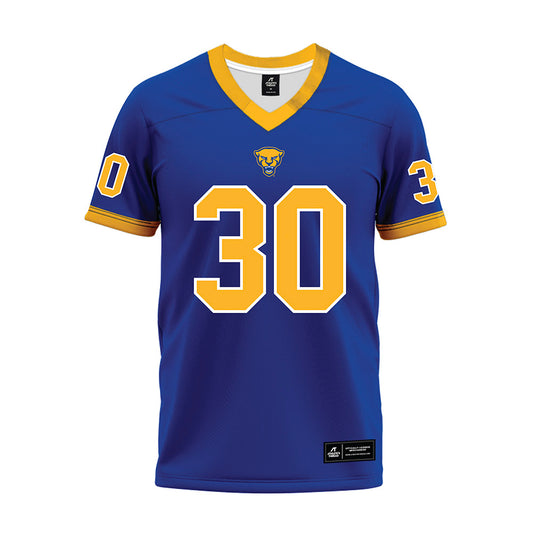 Pittsburgh - NCAA Football : Caleb Williams - Blue Premium Football Jersey-0