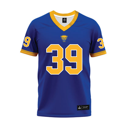 Pittsburgh - NCAA Football : Maverick Gracio - Blue Premium Football Jersey-0