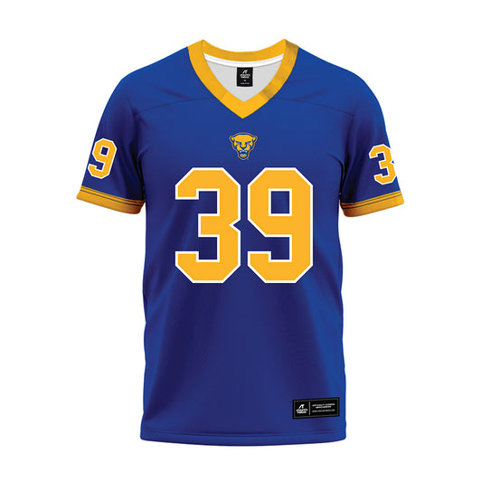 Pittsburgh - NCAA Football : Maverick Gracio - Blue Premium Football Jersey-0