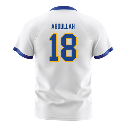 Pittsburgh - NCAA Men's Soccer : Ameer Abdullah - White Soccer Jersey-1