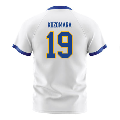 Pittsburgh - NCAA Men's Soccer : Luka Kozomara - White Soccer Jersey-1