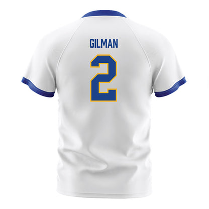 Pittsburgh - NCAA Men's Soccer : Jackson Gilman - White Soccer Jersey-1