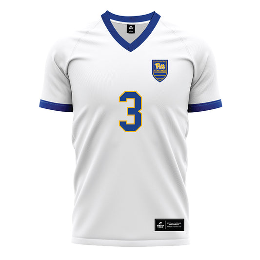 Pittsburgh - NCAA Men's Soccer : Jacob Redenfors - White Soccer Jersey-0