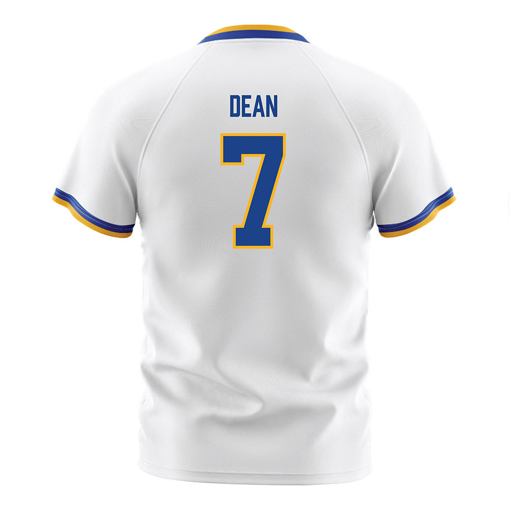 Pittsburgh - NCAA Women's Soccer : Fleming Dean - White Soccer Jersey-1