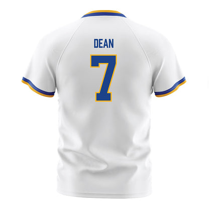 Pittsburgh - NCAA Women's Soccer : Fleming Dean - White Soccer Jersey-1