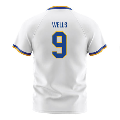 Pittsburgh - NCAA Women's Soccer : Lucia Wells - White Soccer Jersey-1