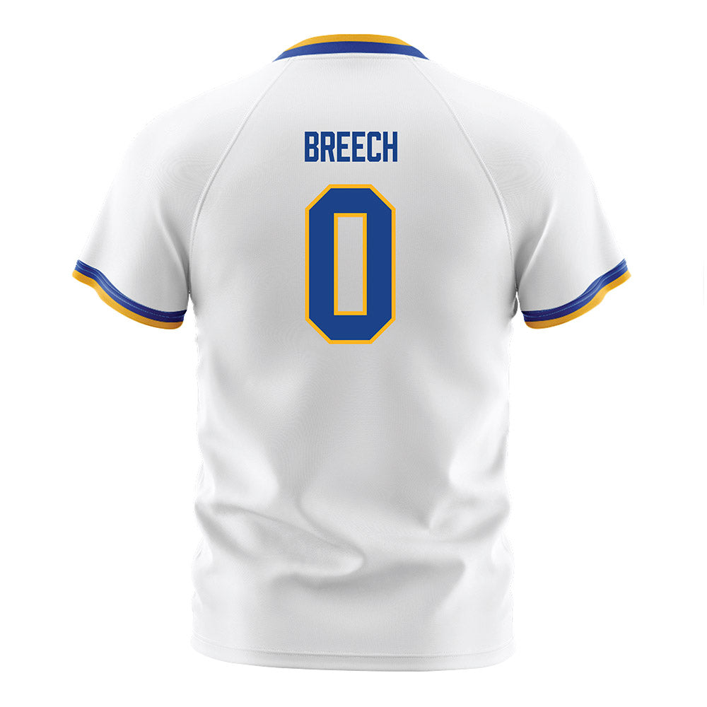 Pittsburgh - NCAA Women's Soccer : Elliott Breech - White Soccer Jersey-1