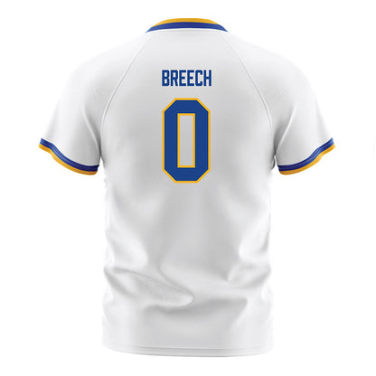 Pittsburgh - NCAA Women's Soccer : Elliott Breech - White Soccer Jersey-1