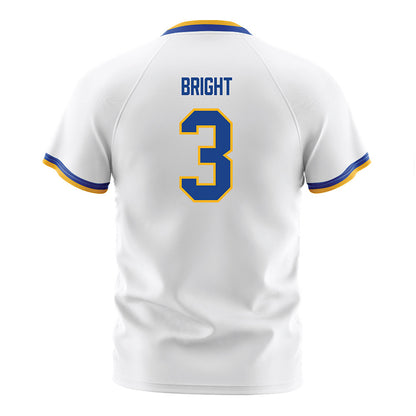 Pittsburgh - NCAA Women's Soccer : Maya Bright - White Soccer Jersey-1
