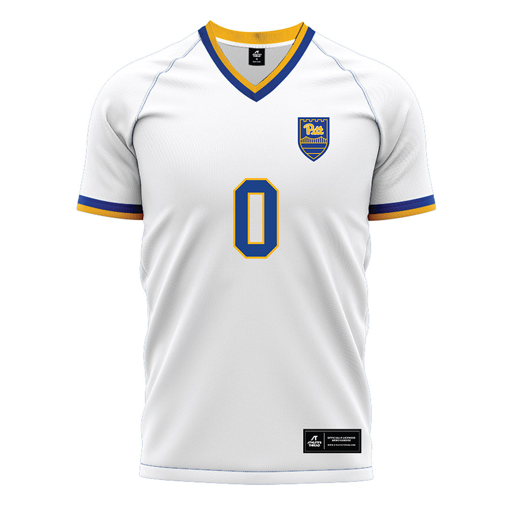 Pittsburgh - NCAA Women's Soccer : Elliott Breech - White Soccer Jersey-0