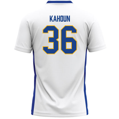 Pittsburgh - NCAA Women's Lacrosse : Gracie Kahoun - White Lacrosse Jersey -1