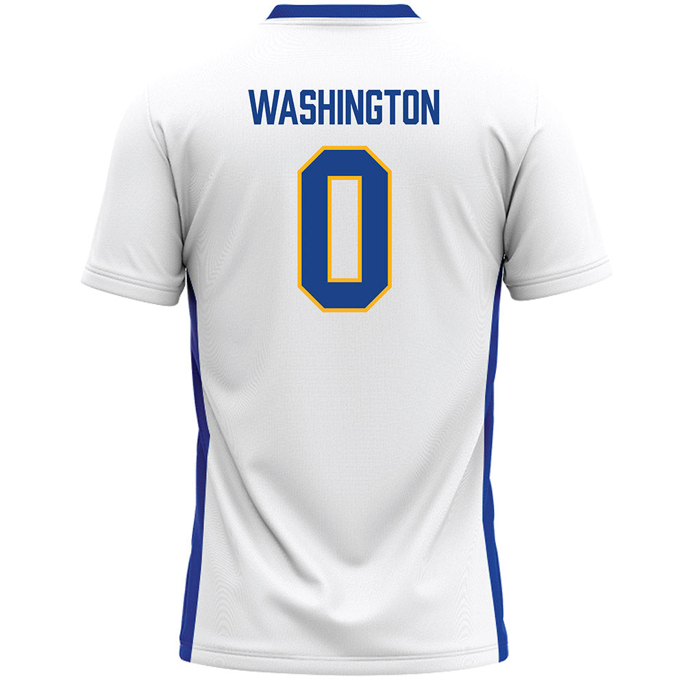 Pittsburgh - NCAA Women's Lacrosse : Ava Washington - White Lacrosse Jersey -1