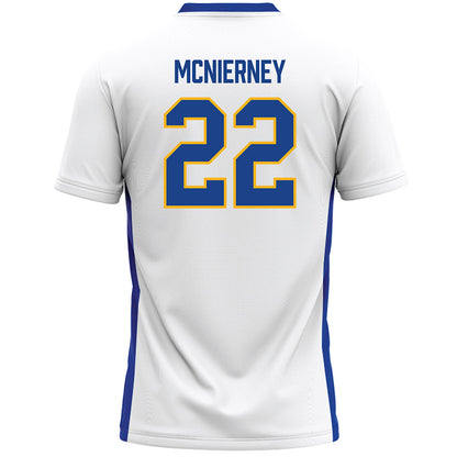 Pittsburgh - NCAA Women's Lacrosse : Maureen McNierney - White Lacrosse Jersey -1