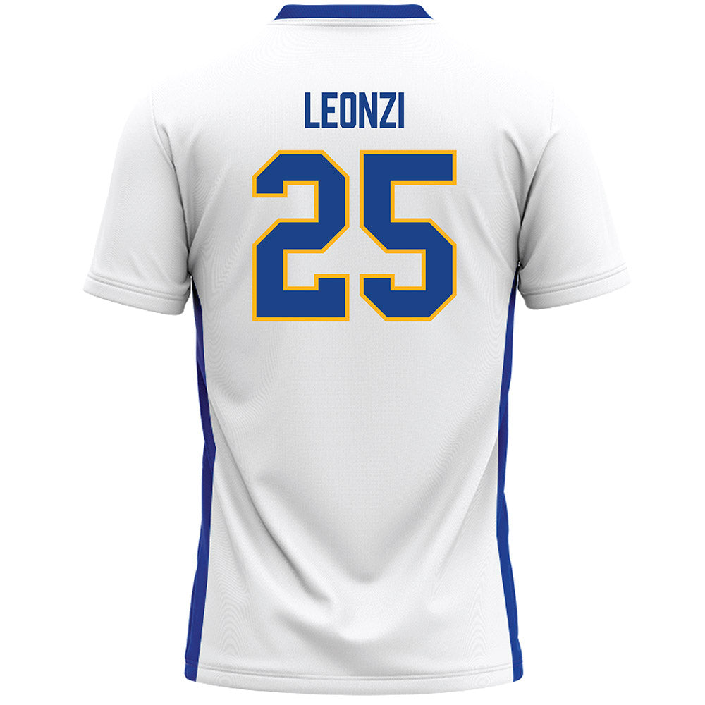 Pittsburgh - NCAA Women's Lacrosse : Gigi Leonzi - White Lacrosse Jersey -1