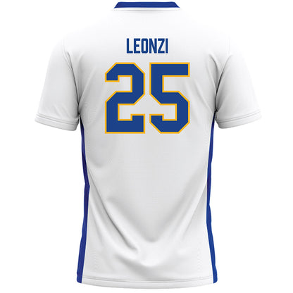Pittsburgh - NCAA Women's Lacrosse : Gigi Leonzi - White Lacrosse Jersey -1