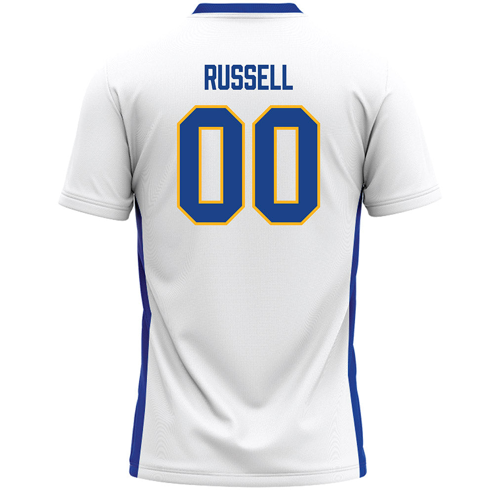 Pittsburgh - NCAA Women's Lacrosse : Abigail Russell - White Lacrosse Jersey -1