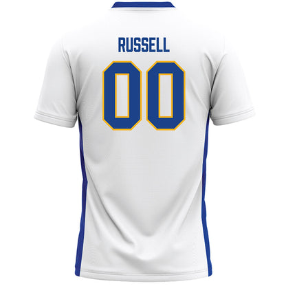 Pittsburgh - NCAA Women's Lacrosse : Abigail Russell - White Lacrosse Jersey -1