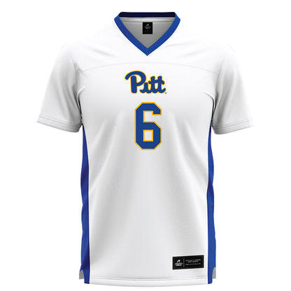 Pittsburgh - NCAA Women's Lacrosse : Aidan Carr - White Lacrosse Jersey -0
