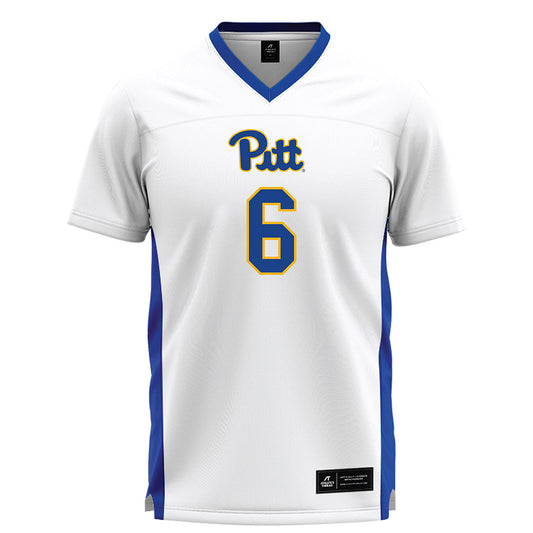 Pittsburgh - NCAA Women's Lacrosse : Aidan Carr - White Lacrosse Jersey -0