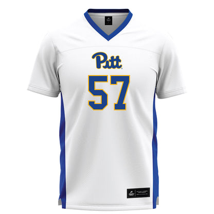 Pittsburgh - NCAA Women's Lacrosse : Catie Borger - White Lacrosse Jersey -0