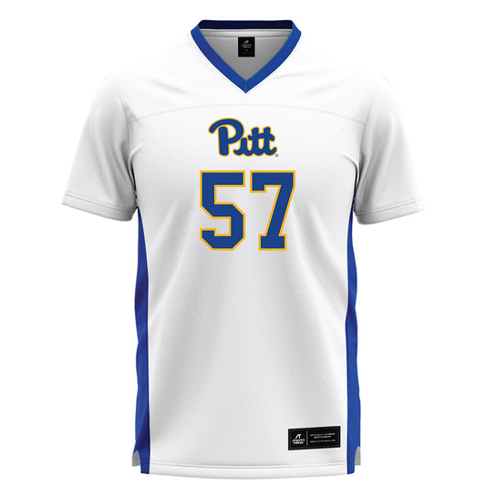 Pittsburgh - NCAA Women's Lacrosse : Catie Borger - White Lacrosse Jersey -0