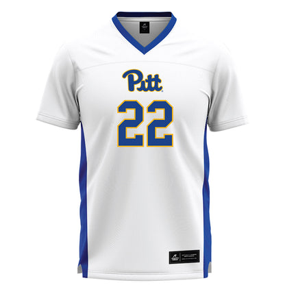 Pittsburgh - NCAA Women's Lacrosse : Maureen McNierney - White Lacrosse Jersey -0