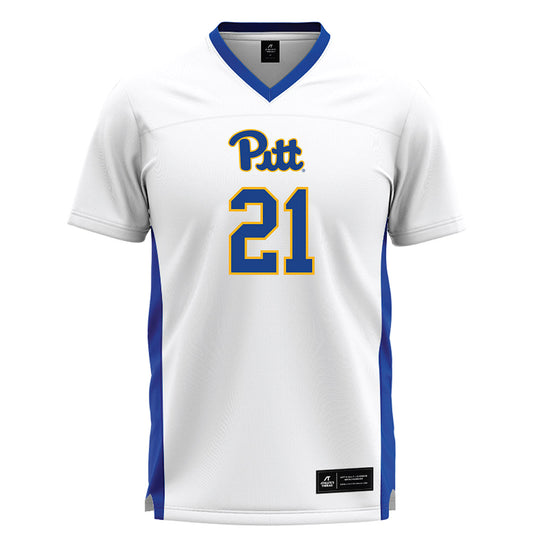 Pittsburgh - NCAA Women's Lacrosse : Madison Vandross - White Lacrosse Jersey -0