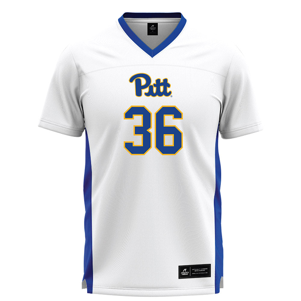 Pittsburgh - NCAA Women's Lacrosse : Gracie Kahoun - White Lacrosse Jersey -0
