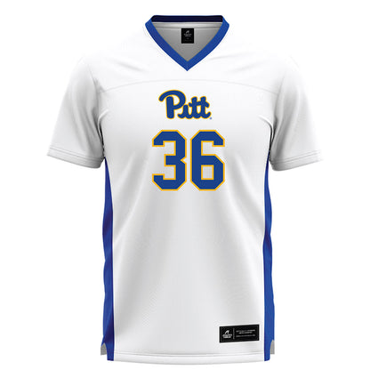 Pittsburgh - NCAA Women's Lacrosse : Gracie Kahoun - White Lacrosse Jersey -0