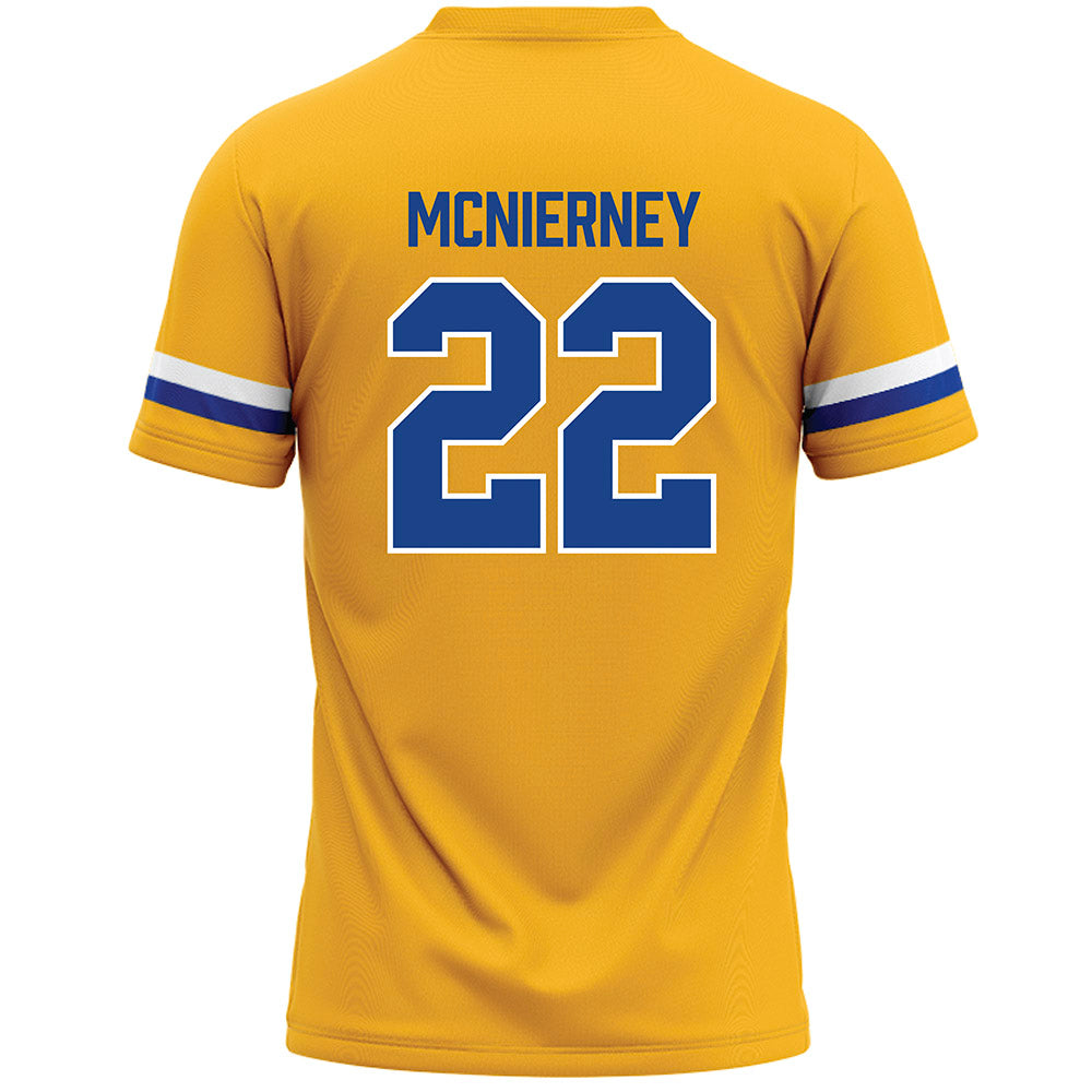 Pittsburgh - NCAA Women's Lacrosse : Maureen McNierney - Yellow Lacrosse Jersey -1