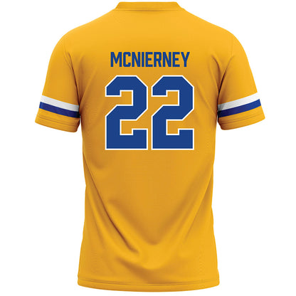 Pittsburgh - NCAA Women's Lacrosse : Maureen McNierney - Yellow Lacrosse Jersey -1