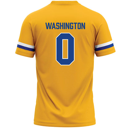 Pittsburgh - NCAA Women's Lacrosse : Ava Washington - Yellow Lacrosse Jersey -1