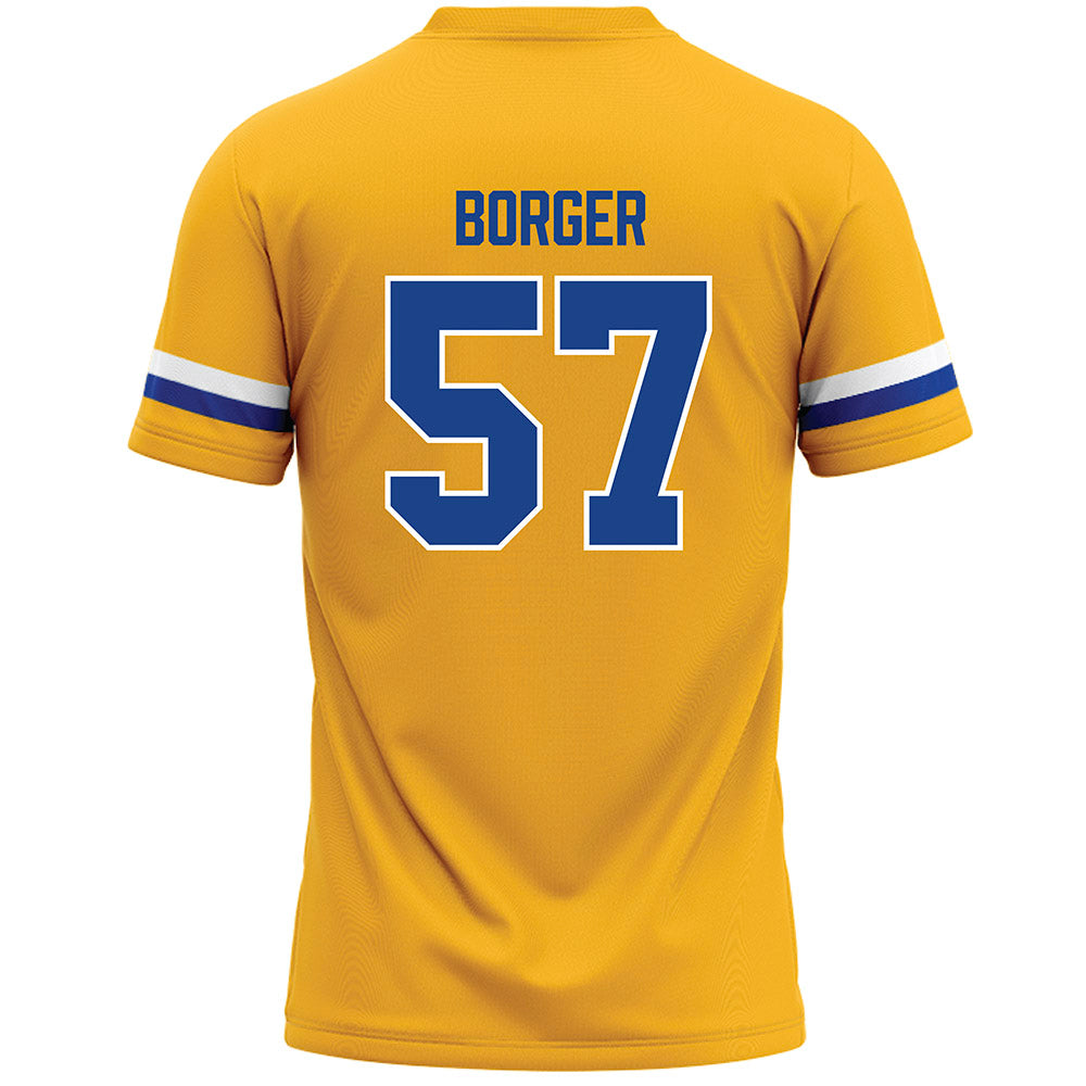 Pittsburgh - NCAA Women's Lacrosse : Catie Borger - Yellow Lacrosse Jersey -1