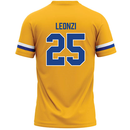 Pittsburgh - NCAA Women's Lacrosse : Gigi Leonzi - Yellow Lacrosse Jersey -1